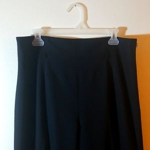 Black Classiques Entier wool pants, size 14